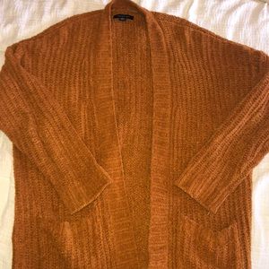 Super Soft Orange Cardigan
